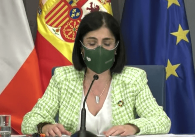 Carolina Darias, ministra de Sanidad / TA